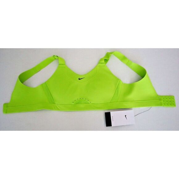 Nike DD0430 321 Women's Sz S (A-C) Neon Green High-Support Padded Sports Bra $68 - Picture 5 of 6